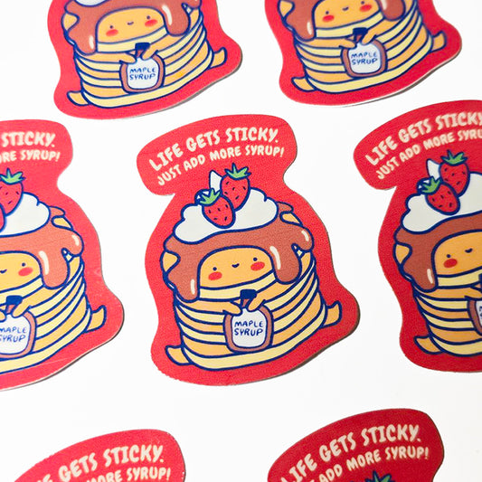 Handmade Stickers; Self-Illustrated Stickers; Quirky Stickers; Fun Stickers; Cute Stickers; Quirky; Fun; Cute; Handmade; Illustrated Stickers